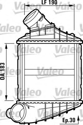 VALEO 817459 -  Интеркулер