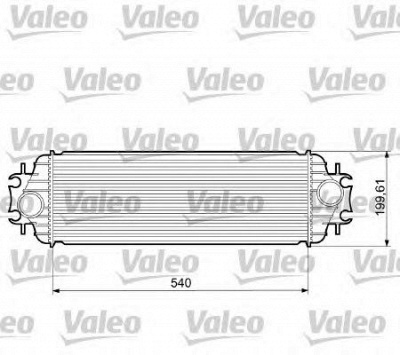 VALEO 817554 -  Интеркулер