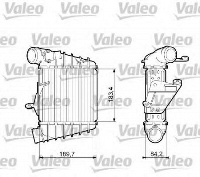 VALEO 817556 -  Интеркулер