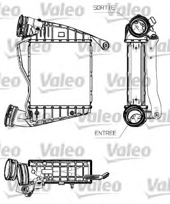 VALEO 817634 -  Интеркулер