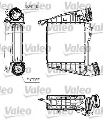 VALEO 817635 -  Интеркулер