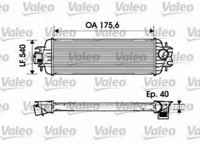 VALEO 817636 -  Интеркулер
