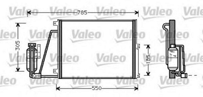 VALEO 817670 -  Конденсатор, кондиционер