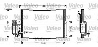 VALEO 817671 -  Конденсатор, кондиционер