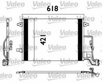 VALEO 817679 -  Конденсатор, кондиционер