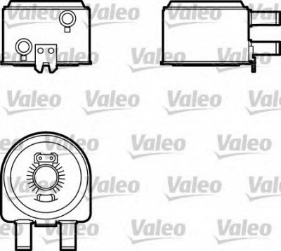 VALEO 817704 -  масляный радиатор, двигательное масло
