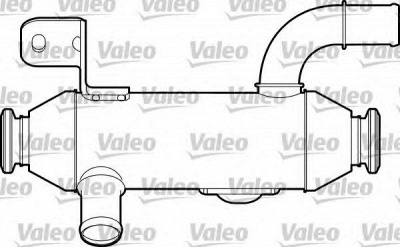 VALEO 817751 -  Радиатор, рециркуляция ОГ