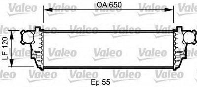 VALEO 817760 -  Интеркулер