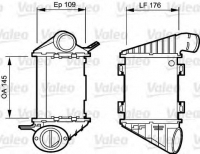VALEO 817764 -  Интеркулер