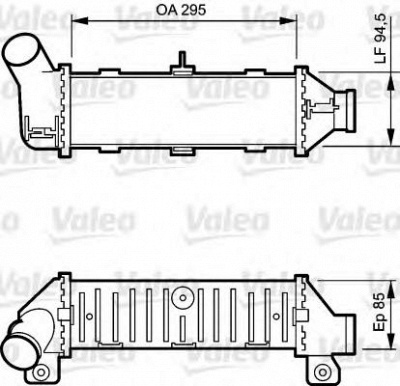 VALEO 817766 -  Интеркулер