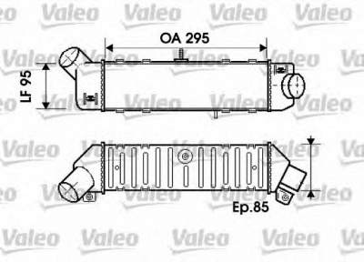 VALEO 817767 -  Интеркулер