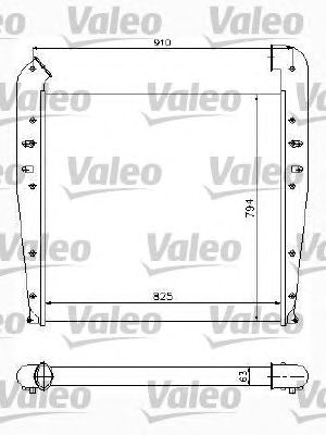 VALEO 817772 -  Интеркулер