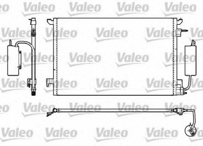 VALEO 817852 -  Конденсатор, кондиционер