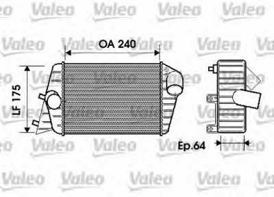 VALEO 817879 -  Интеркулер