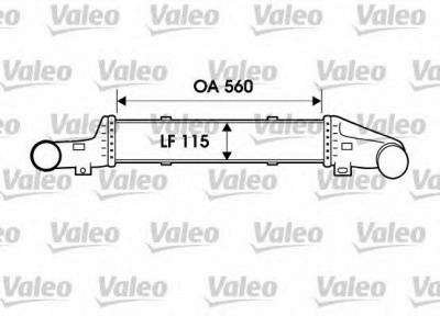 VALEO 817907 -  Интеркулер