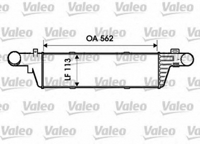 VALEO 817909 -  Интеркулер