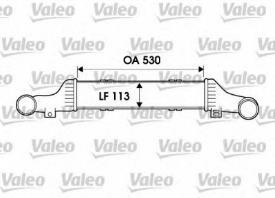 VALEO 817911 -  Интеркулер