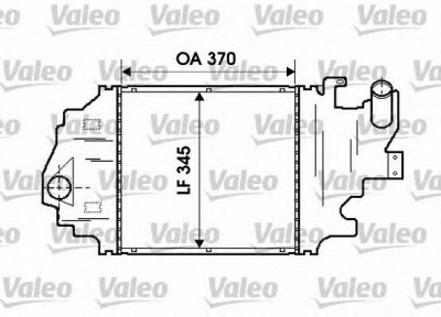 VALEO 817923 -  Интеркулер