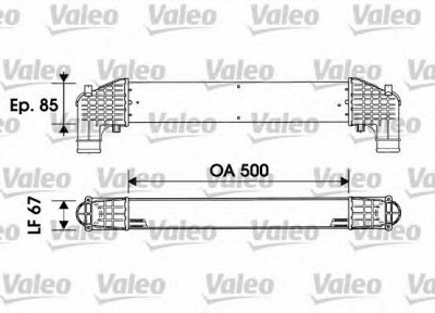 VALEO 817936 -  Интеркулер