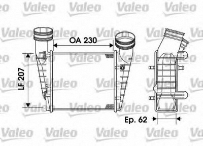 VALEO 817938 - Интеркулер