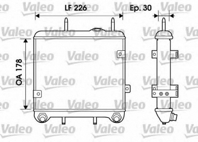 VALEO 817978 -  масляный радиатор, двигательное масло
