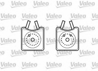 VALEO 817989 -  масляный радиатор, двигательное масло