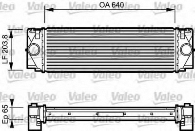VALEO 817994 -  Интеркулер