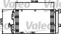 VALEO 818047 -  Конденсатор, кондиционер