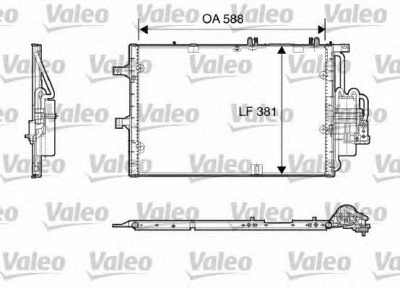 VALEO 818118 -  Конденсатор, кондиционер