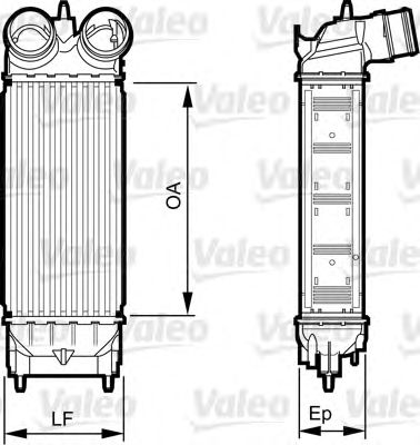VALEO 818227 -  Интеркулер