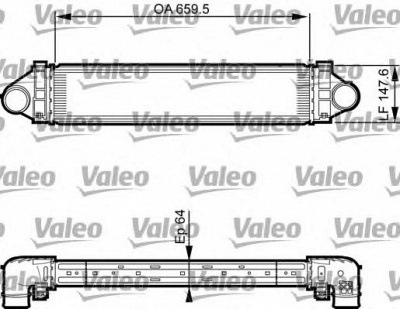 VALEO 818238 -  Интеркулер