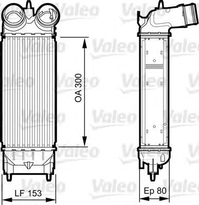VALEO 818244 -  Интеркулер