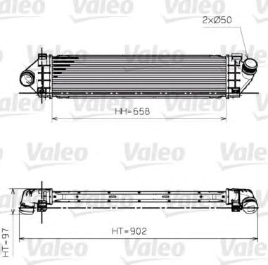 VALEO 818246 -  Интеркулер
