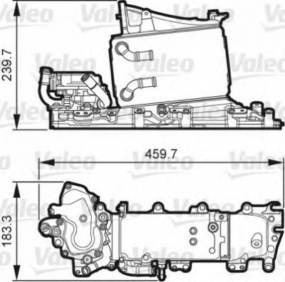 VALEO 818268 -  Интеркулер