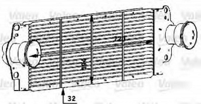 VALEO 818272 - Интеркулер