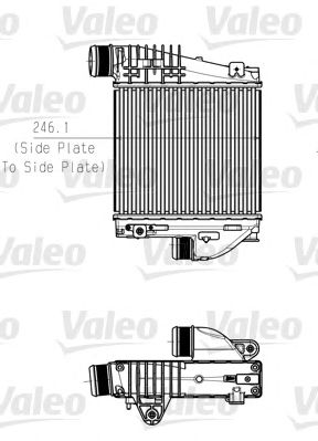 VALEO 818290 -  Интеркулер