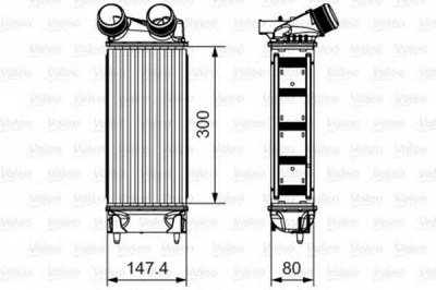 VALEO 818291 -  Интеркулер