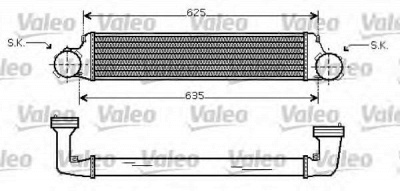 VALEO 818715 -  Интеркулер