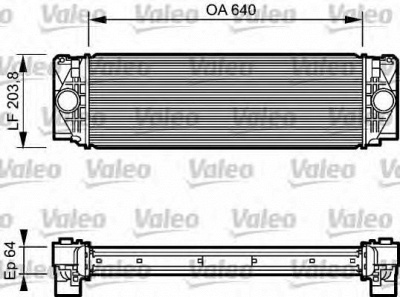 VALEO 818732 -  Интеркулер