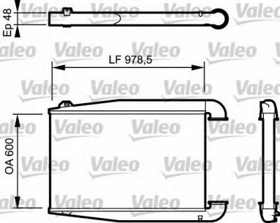 VALEO 818774 -  Интеркулер