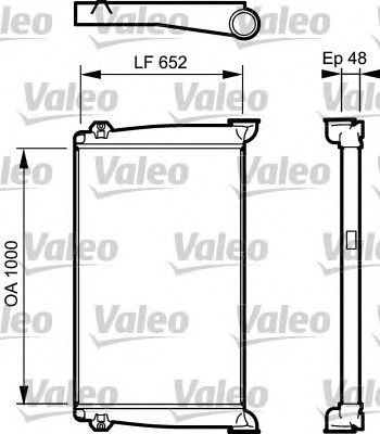 VALEO 818775 -  Интеркулер