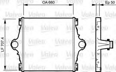VALEO 818776 -  Интеркулер