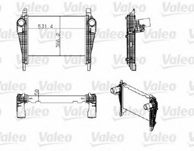VALEO 818778 -  Интеркулер