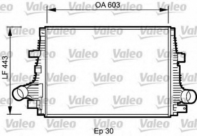 VALEO 818794 -  Интеркулер