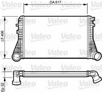 VALEO 818795 -  Интеркулер