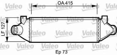 VALEO 818800 -  Интеркулер