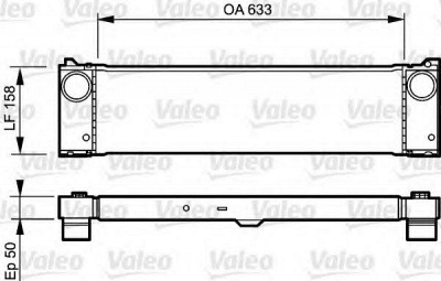 VALEO 818807 -  Интеркулер