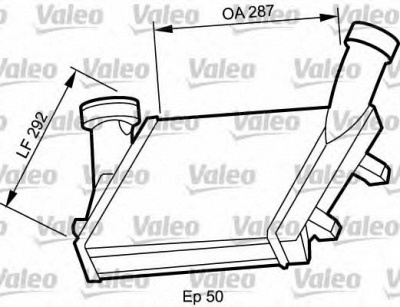 VALEO 818815 -  Интеркулер