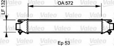 VALEO 818824 -  Интеркулер