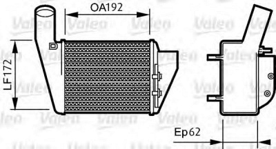 VALEO 818828 -  Интеркулер